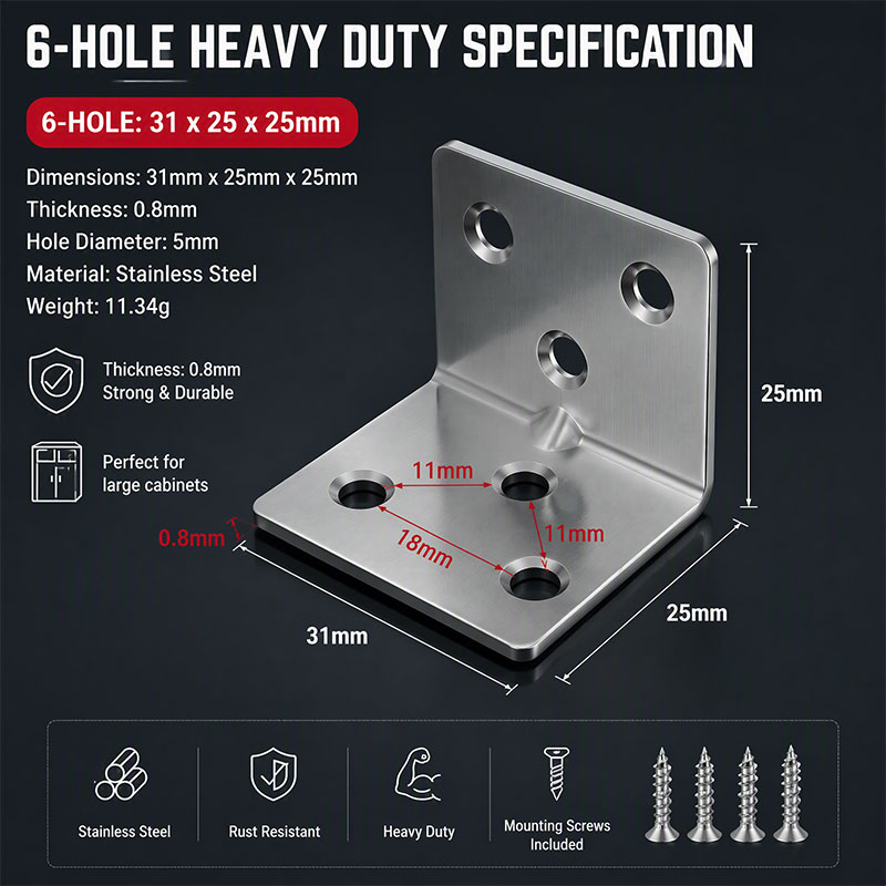 90 graden rechte hoek fixators - Cabinet Hinge Overlay recensie en prijs