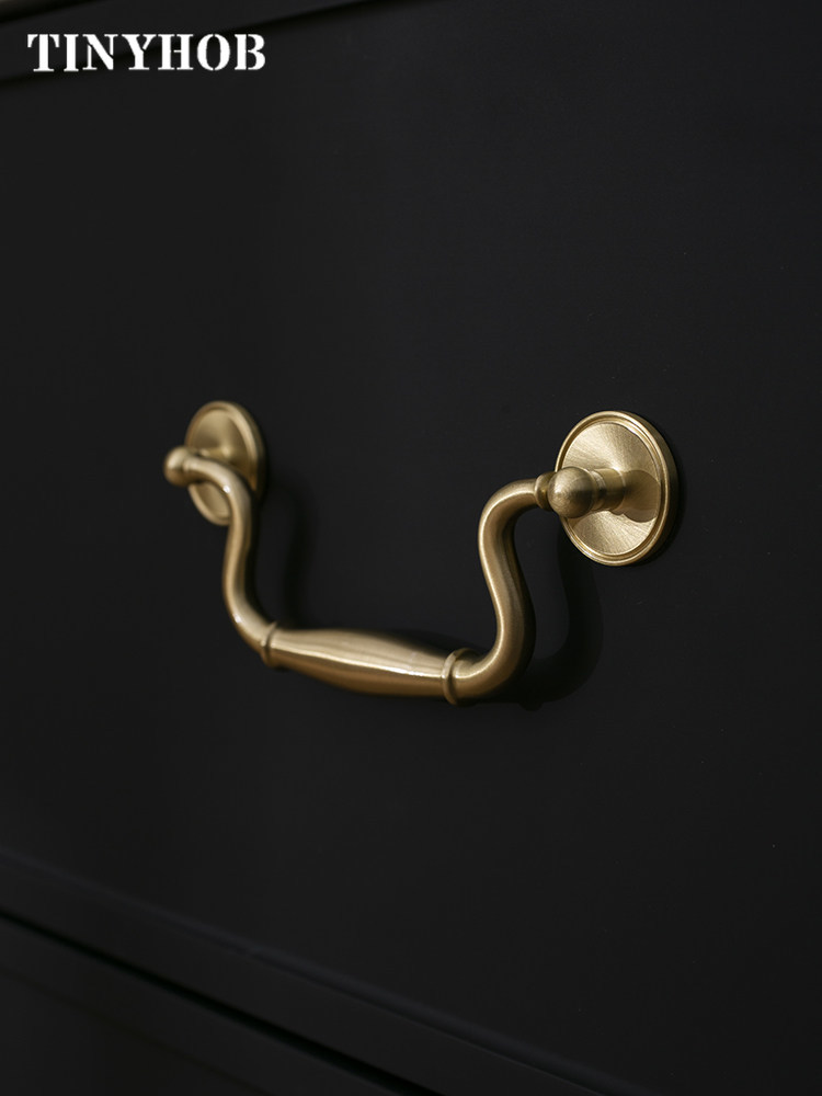 Luxe vintage messing grepen me - Furniture Hardware Drop Pulls recensie en prijs