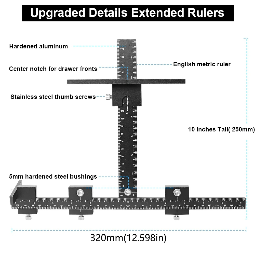 Cabinet Hardware Jig Verstelba - Furniture Hardware Manufacturer recensie en prijs